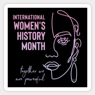International Women's History Month Feminist Women Of Color Magnet